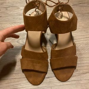 Franco Sarto chunky heeled sandals